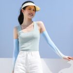 Sun-protection cooling sleeves Gradient Purple Sun-protection cooling sleeves / Gradient color
