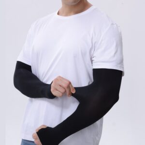 Men's Big & Tall Black with Thumbholes
